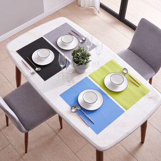 现代简约餐桌垫DX11001801 桌垫两张（颜色随机）一个ID限一件