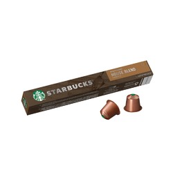 星巴克(Starbucks)特选综合胶囊咖啡大杯nespresso10粒装 *2件
