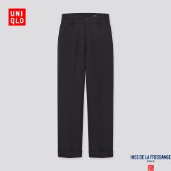 优衣库 女装 羊毛混纺宽腿裤 430489 UNIQLO