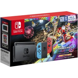 Nintendo Switch 任天堂 国行马力欧卡丁车8限量特别套装 家用游戏机续航版增强版
