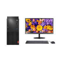 Lenovo 联想 启天 M520 AMD版 21.5英寸 商用台式机 黑色 (AMD A10 Pro-8770、核芯显卡、8GB、128GB SSD+1TB HDD、风冷)