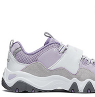 SKECHERS 斯凯奇 D'LITES系列 女童熊猫休闲运动鞋 996458L 薰衣草色 37