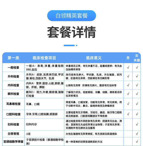 瑞慈医疗  精英白领套餐  7项肿瘤标志物