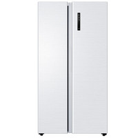 Haier 海尔 冰箱双开门对开门白色大容量冰箱 风冷无霜智慧双变频 超薄机身可嵌入式智能 522++