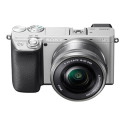 SONY 索尼 Alpha系列 Alpha 6100L APS-C画幅微单数码相机 标准套机 16-50mm 银色