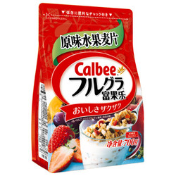 Calbee 卡乐比 日本进口水果麦片零食 冲饮谷物 700g *2件