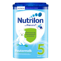 荷兰牛栏 诺优能荷兰版 Nutrilon海外 儿童配方奶粉易乐罐 5段（2岁以上）800g/罐 *3件