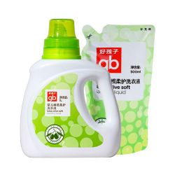 gb 好孩子 婴儿橄榄柔护洗衣液 1500ML