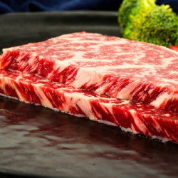 历史低价:BRIME CUT 和牛M8-9 厚切日式雪花牛排450g(2片)+盐池滩羊180天羔羊红柳腿串320g(8串)