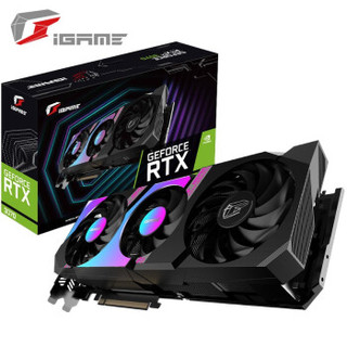 七彩虹（Colorful）iGame GeForce RTX 3070 Ultra OC 8G 1725-1770Mhz GDDR6 电竞游戏电脑显卡