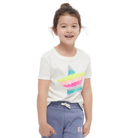 Gap 盖璞 柔软系列 女童纯棉短袖T恤 552627 白色 110cm