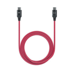 魅族 MEIZU 双USB-C快充线 1.2米 5A大电流 双USB-C接口 耐磨编织材料 E-Marker芯片