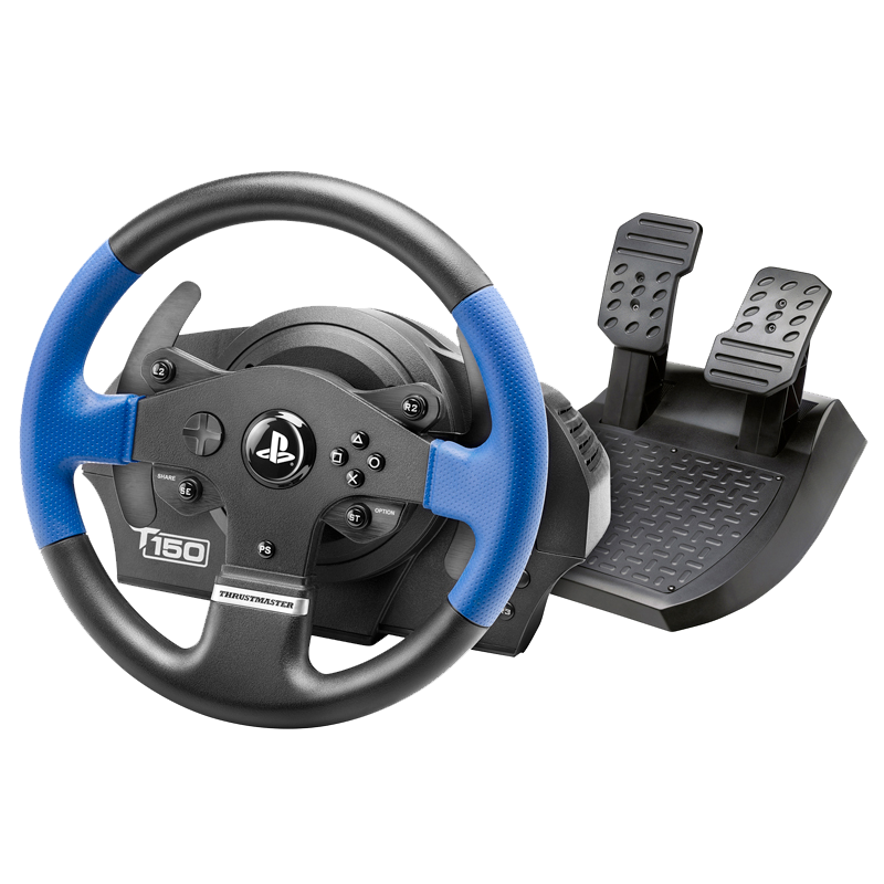 THRUSTMASTER 图马思特 T150RS 游戏赛车方向盘 黑色