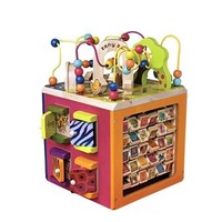 考拉海购黑卡会员：B.Toys比乐 BX1004Z 动物园活动木立方