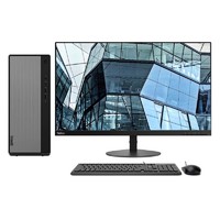 Lenovo 联想 天逸 510 Pro 十代酷睿版 23英寸 商用台式机 灰色 (酷睿i7-10700F、GT 730、16GB、256GB SSD+1TB HDD、风冷)