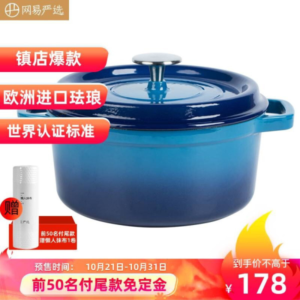 YANXUAN 网易严选 传世珐琅锅 22cm
