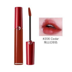 GIORGIO ARMANI 乔治·阿玛尼 臻致丝绒哑光唇釉 6.5ml #206 