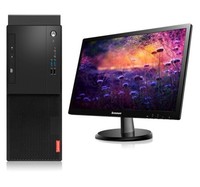 Lenovo 联想 启天 M530 19.5英寸 商用台式机 黑色 (锐龙R3-2200G、核芯显卡、4GB、1TB HDD、风冷)