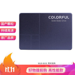 七彩虹(Colorful) 256GB SSD固态硬盘 SATA3.0接口 国产颗粒 战戟国产系列