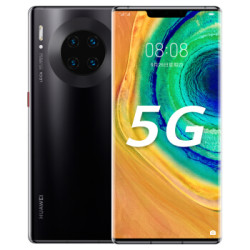 华为 HUAWEI Mate 30 Pro 5G 麒麟990 OLED环幕屏双4000万徕卡电影四摄8GB+128GB亮黑色5G