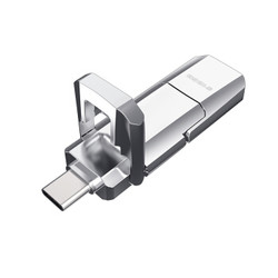 爱国者（aigo）512GB USB3.1 Type-C双U口 高速固态U盘 U393 读520MB/s 写420MB/s 手机U盘 狂飙移动固态硬盘