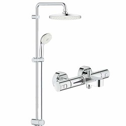 GROHE 高仪 34337000+26452001 欧洲原装进口恒温花洒套装（龙头无下出水）