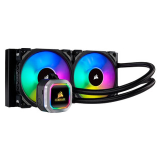 CORSAIR 美商海盗船 H100i RGB PLATINUM 一体式水冷散热器 240冷排 RGB