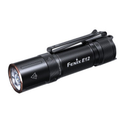 菲尼克斯Fenix 户外运动小型手电筒 强光防水手电筒 E12V2.0黑色160流明