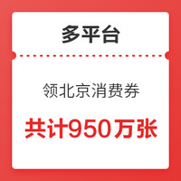 北京11月发放950万张消费券，赶紧领！