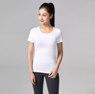 DECATHLON 迪卡侬 女子运动T恤 8160455 白色 M