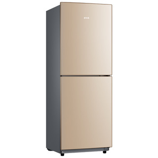 wahin华凌bcd175ch直冷双门冰箱175l金色