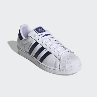 adidas Originals SUPERSTAR 中性休闲运动鞋 FV3577  白/学院藏青蓝/白   42.5