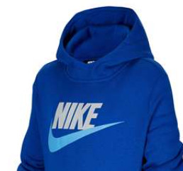 Nike 耐克 SPORTSWEAR 儿童冬季连帽衫 CV9336-480 宝蓝色 XS