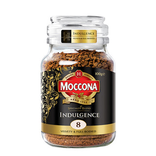 Moccona 摩可纳 咖啡馆系列 冻干速溶醇黑咖啡100g