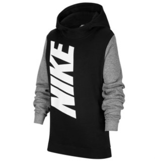 Nike 耐克 SPORTSWEAR 儿童冬季连帽衫 CV9334-010 黑色 XS