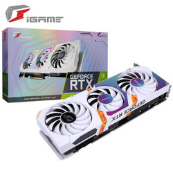 七彩虹（Colorful）iGame GeForce RTX 3070 Ultra W OC 8G 1725-1770Mhz GDDR6 电竞游戏电脑显卡