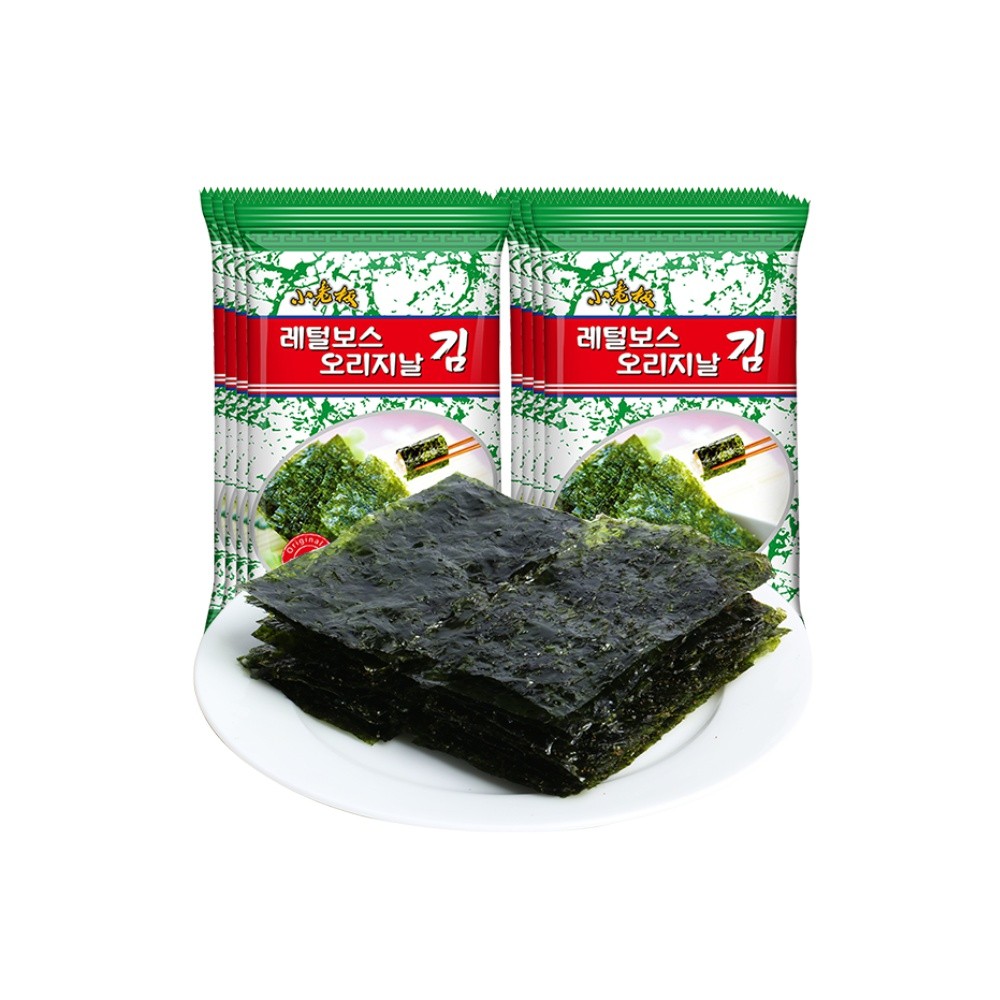 小老板海苔_小老板 岩烧海苔原味 16g *13件-什么值得买