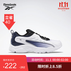 Reebok锐步 运动经典DMX SERIES 2200 SV男女低帮休闲鞋 DV8509_白色/藏青色/黑色 37.5