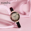 rumbatime简约时尚手表ins网红潮流小众女表石英表皮表带腕表新品