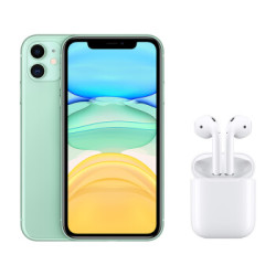 Apple iPhone 11 (A2223) 64GB 绿色 移动联通电信4G手机 双卡双待