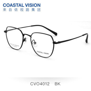 Coastal Vision 镜宴 CVO4012镜框+依视路1.67钻晶A4镜片赠送镜宴高清1.67镜片+镜框
