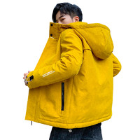 宾克莱 冬季外套男士2020新款韩版潮流棉服个性帅气棉袄潮牌外套