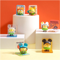 名创优品汽车卧室办公室装饰摆件小鹦鹉bebe幻想系列盲盒摆件