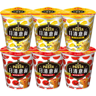 NISSIN 日清 意面 芝士培根 意式肉酱 6杯装