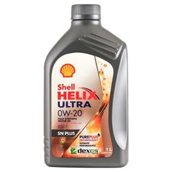 Shell 壳牌 全合成机油超凡灰喜力Helix Ultra 0W-20 SN 1L欧洲进口 *7件