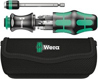Wera Kraftform Kompakt 20 螺丝刀批头套装 带储存袋 , SL/PH/PZ, 8件装, 05051021001