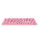 Akko 艾酷 3108S 粉色机械键盘 原厂青轴