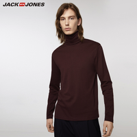 JACK JONES 杰克琼斯 219302503 男士纯棉高领打底长袖T恤