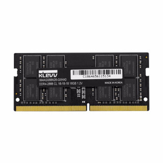 科赋（KLEVV）DDR4 16G 2666 笔记本内存条 16GB 单条 *2件