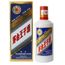 茅台 MOUTAI 茅台 蓝王子酒 酱香白酒 53度 白酒 425ml 单瓶装 酱香型 *3件